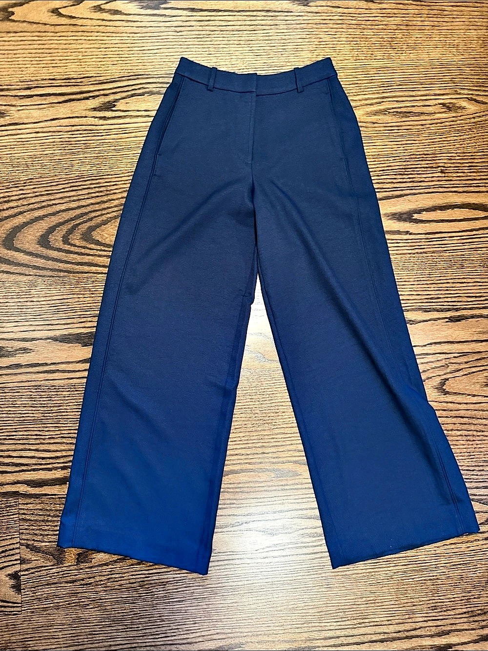Rhône Horizon Wide Leg Trouser Pants Blue Waist 0-29